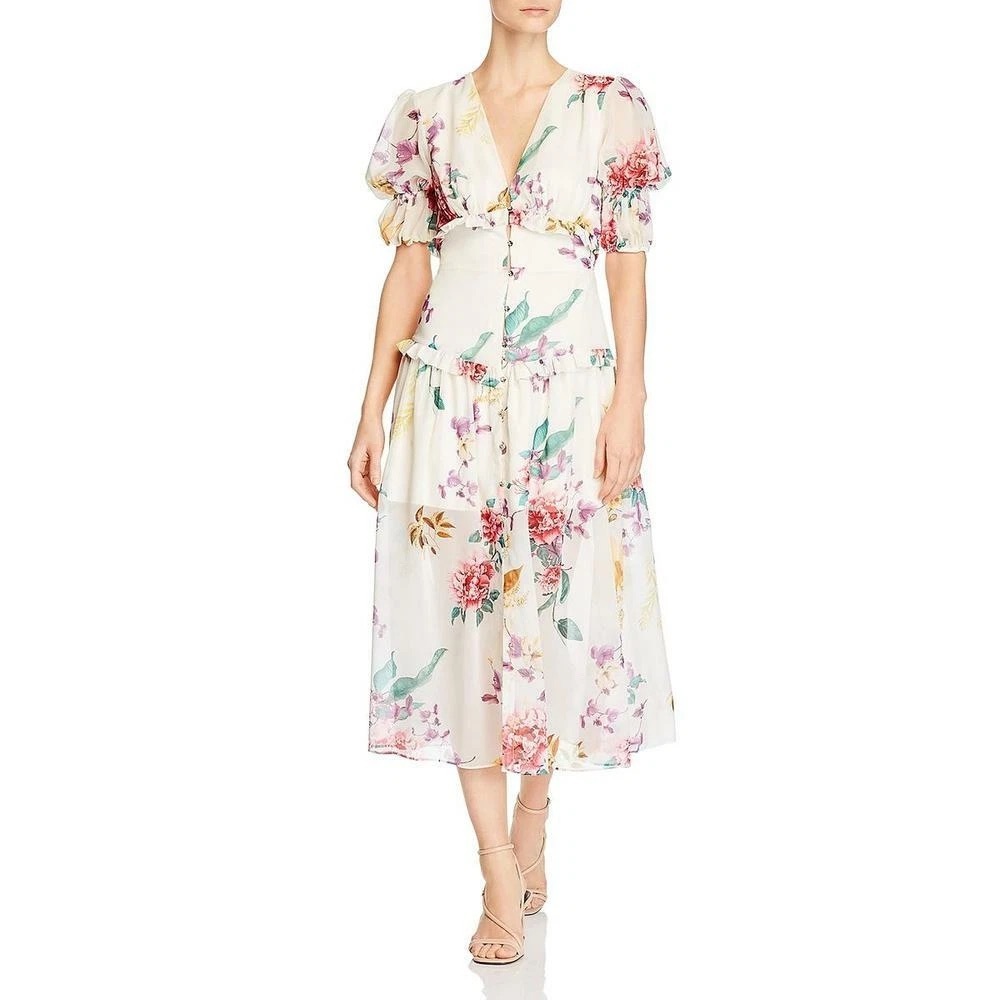 Keepsake About Us Floral Midi Dress